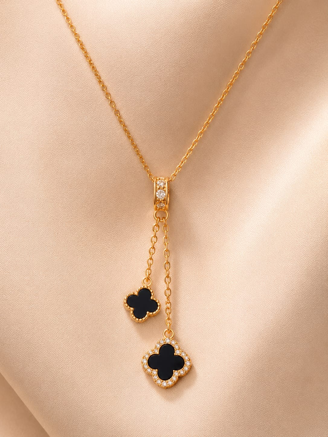 Luxe Crystal Pendant Necklace