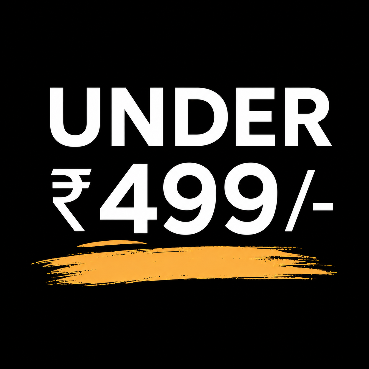 Under ₹499