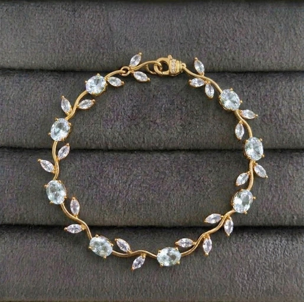 Fairycore & Coquette Tulip Flower Bracelet