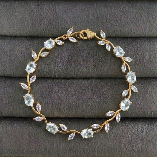 Fairycore & Coquette Tulip Flower Bracelet